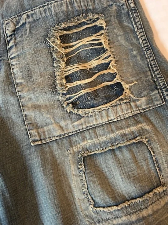 NWT - Magnolia Pearl Denim Miner Shorts 024 in Indigo - Picture 2 of 6